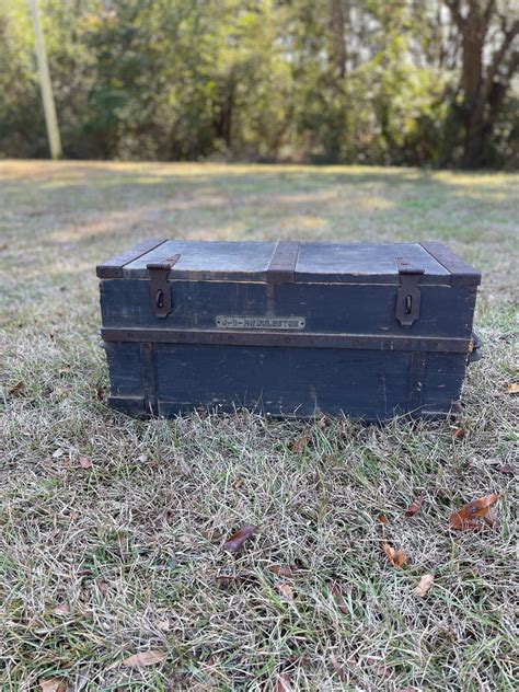 metal vintage latched boxes|vintage metal tool boxes.